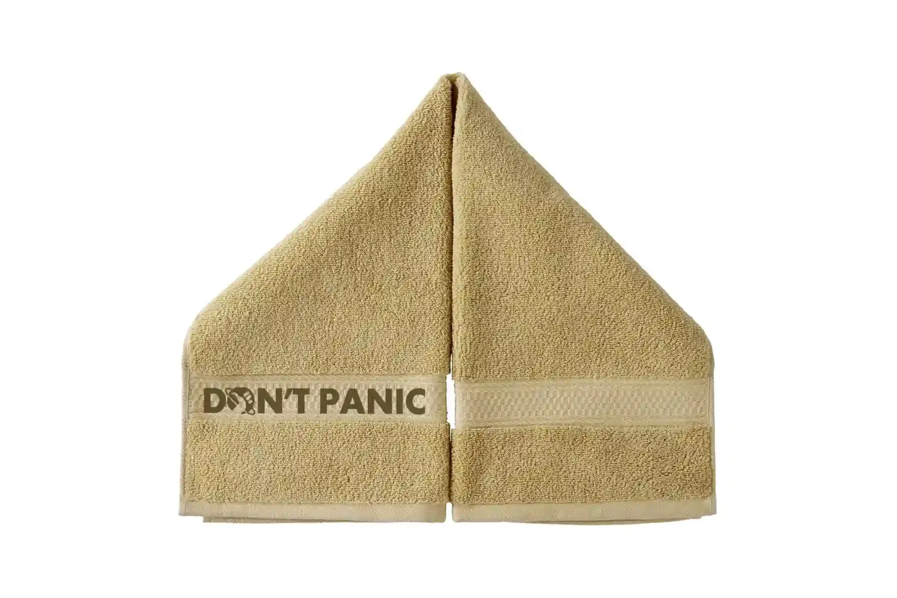 Don't Panic, The Answer Is 42 Embroidered Hand Towel