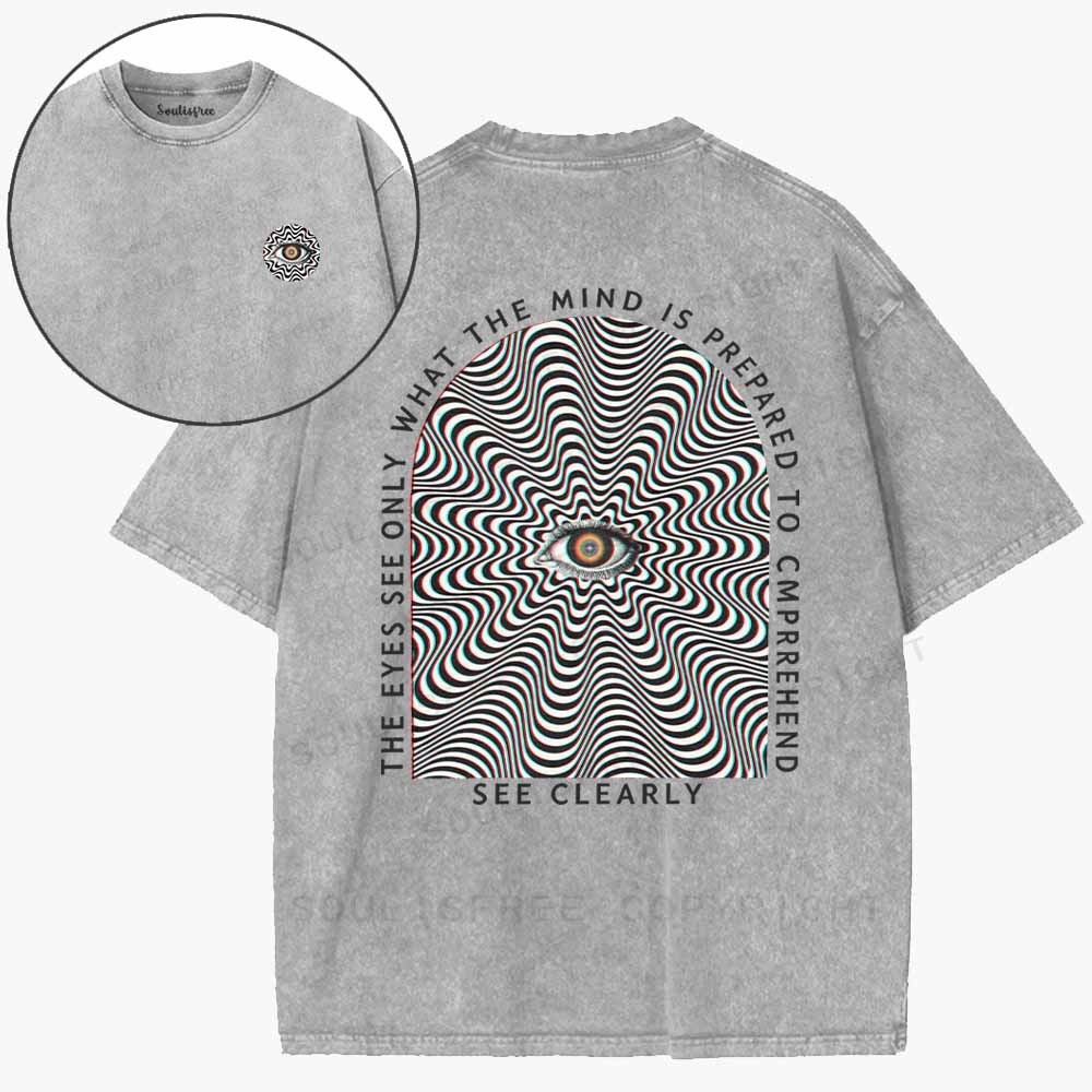 Soulisfree  The Eyes Of Perception Washed Tee