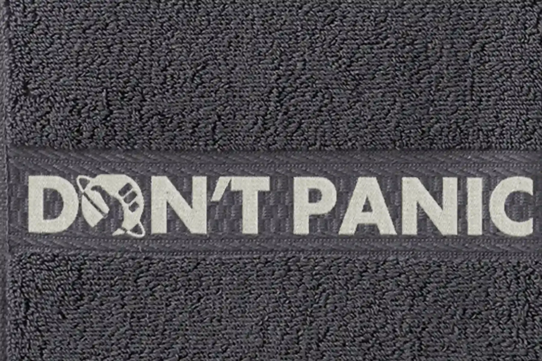 Don't Panic, The Answer Is 42 Embroidered Hand Towel