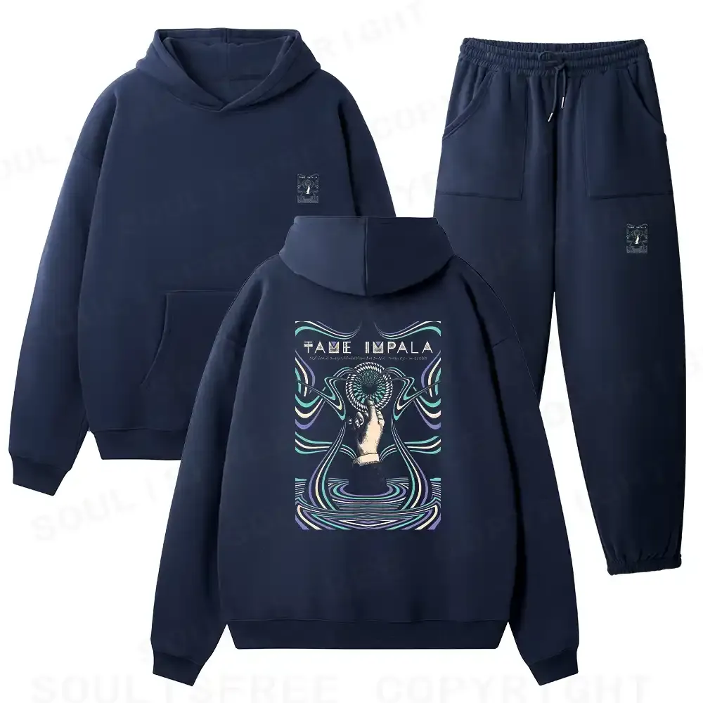 Tame Impala Fleece Hoodie Set