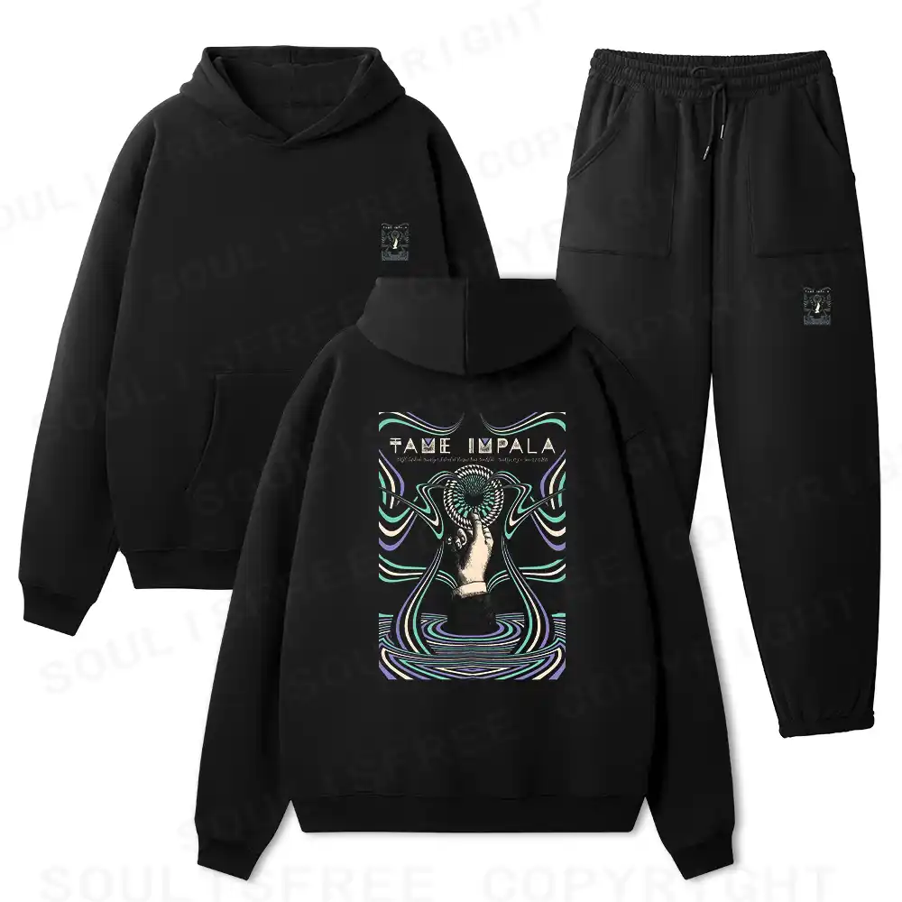 Tame Impala Fleece Hoodie Set