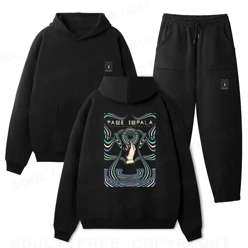 Tame Impala Fleece Hoodie Set