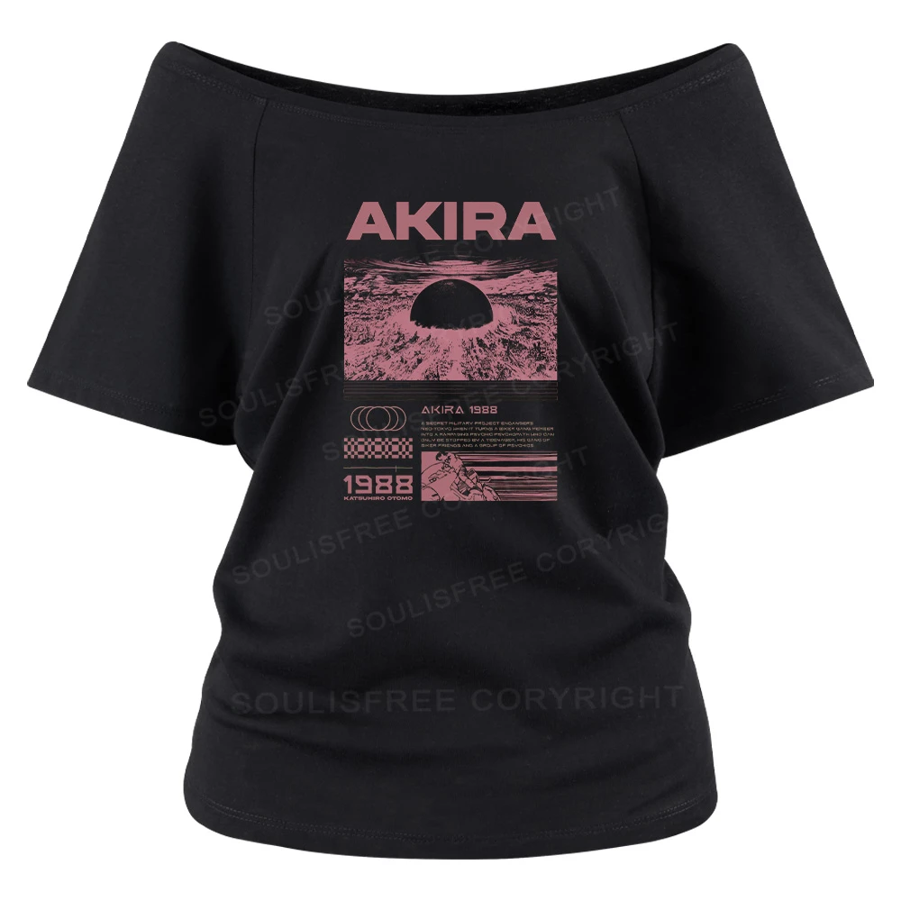 Destruction Off Shoulder Top