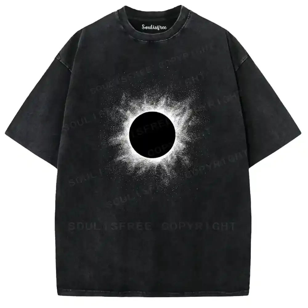 Stardust Black Sun Washed T-shirt