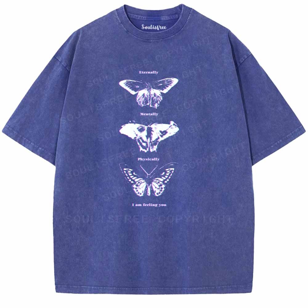 Soulisfree I Am Feeling You Washed Tee