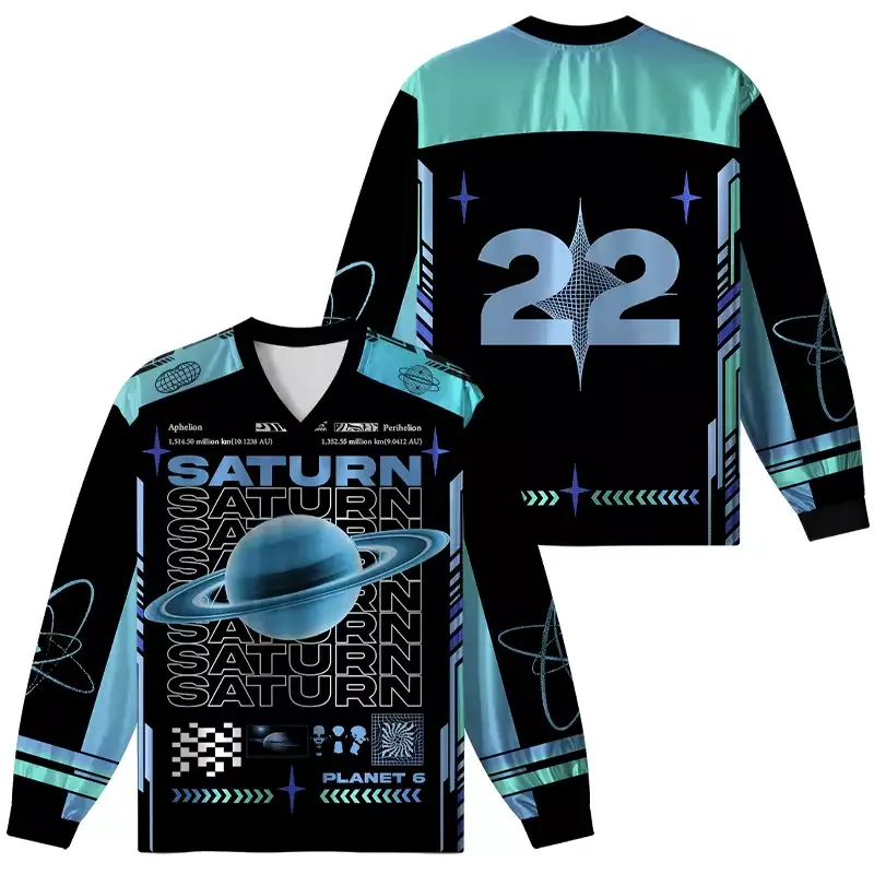 Soulisfree SATURN EXPLORER Galactic Data Sleeve Jersey