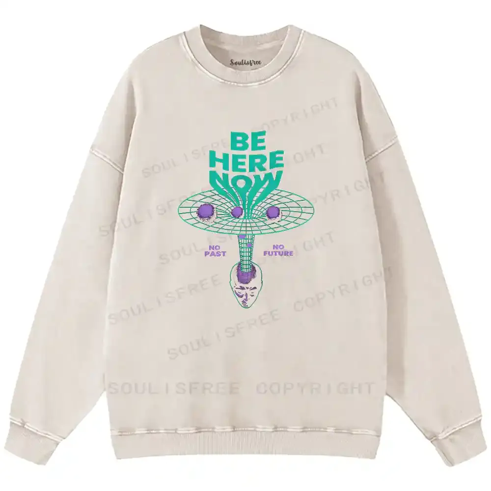 Here Now Washed Sweatshirts