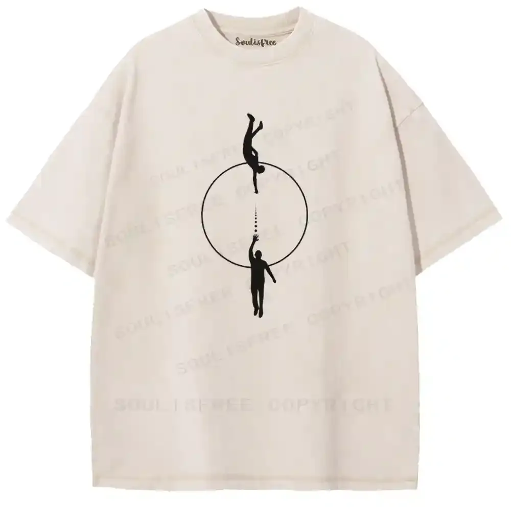 Inverted Binary Being Washed T-shirt