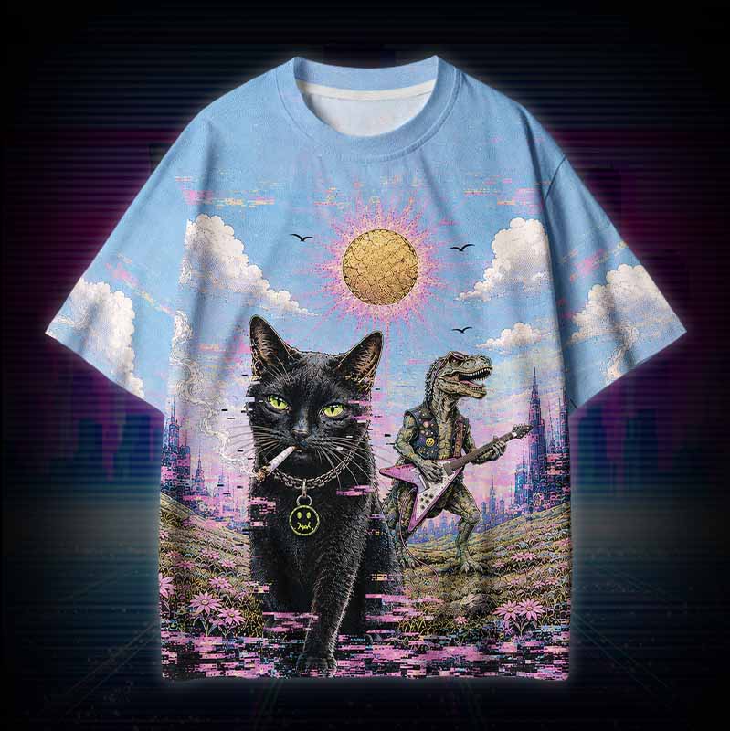 Soulisfree  BORN TO BE WEIRD Cotton Tee