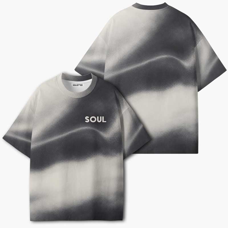 Soulisfree Between Light And Shadow ECO‑PERF Graphic Tee