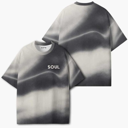 Soulisfree Between Light And Shadow ECO‑PERF Graphic Tee