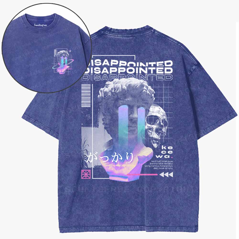Soulisfree Glitched Emotions Washed Tee