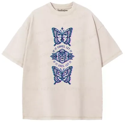 Soulisfree Let It Come, Let It Go Washed Tee