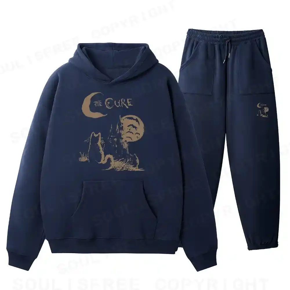 The Cure Fleece Hoodie Set