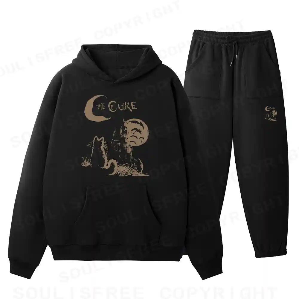 The Cure Fleece Hoodie Set
