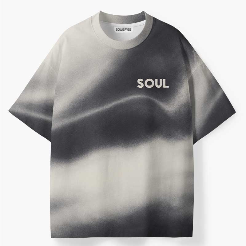 Soulisfree Between Light And Shadow ECO‑PERF Graphic Tee