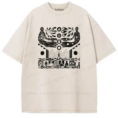 Sacred Symbol Washed T-shirt