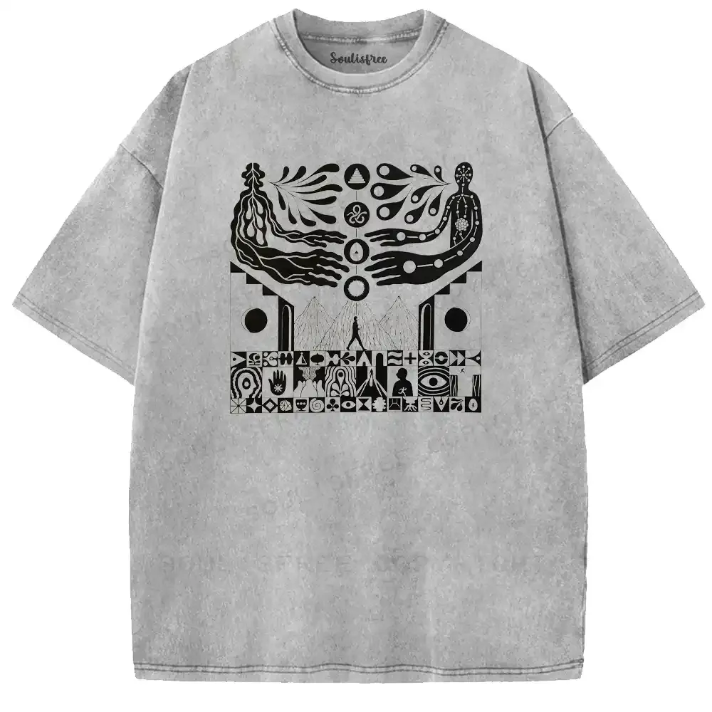 Sacred Symbol Washed T-shirt