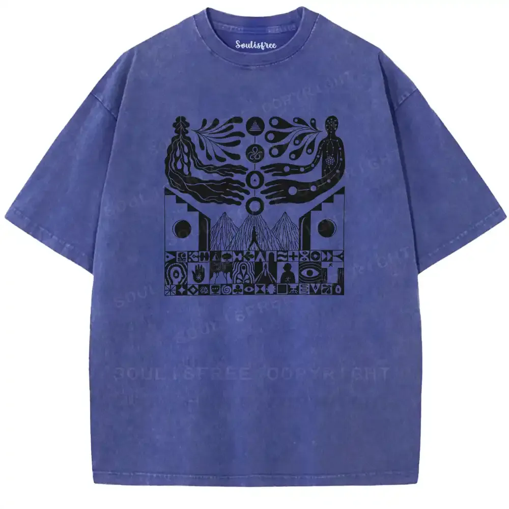 Sacred Symbol Washed T-shirt