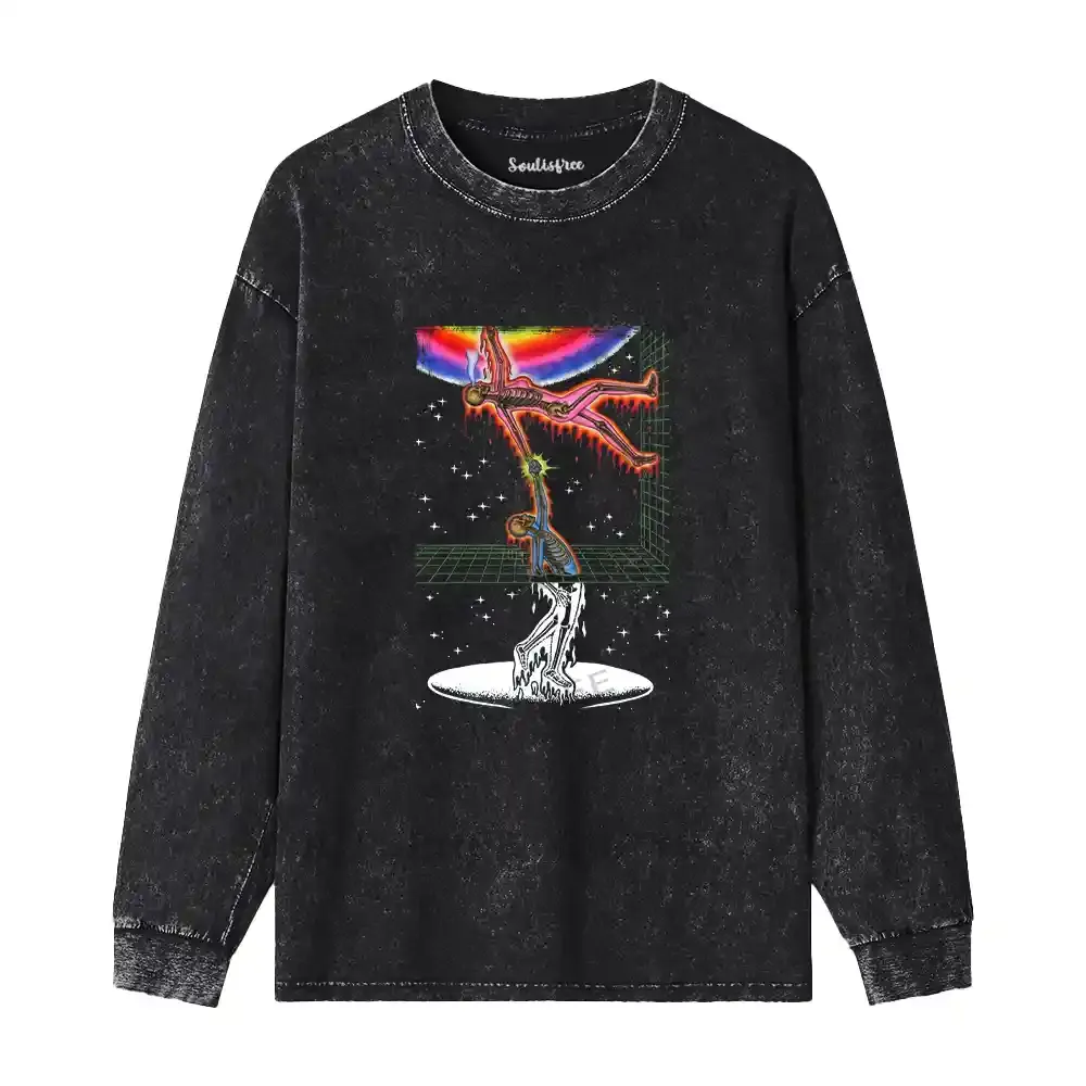Rebirth Washed Long Sleeve Shirt