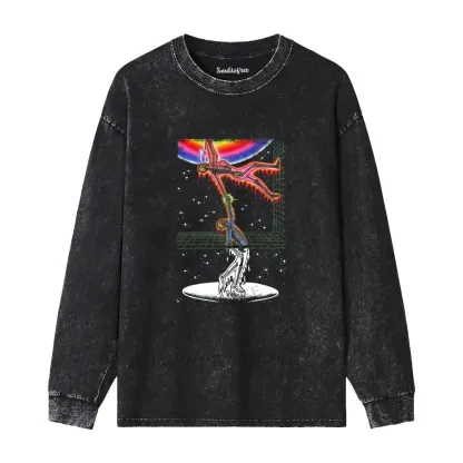 Rebirth Washed Long Sleeve Shirt