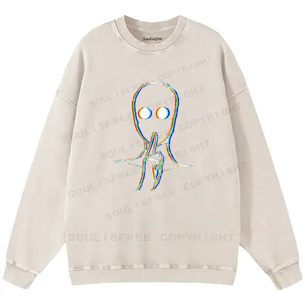 Reminder Of Strangers Washed Sweatshirts