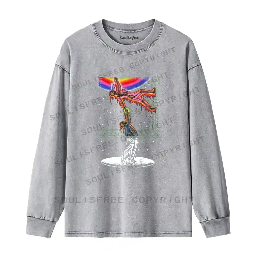 Rebirth Washed Long Sleeve Shirt