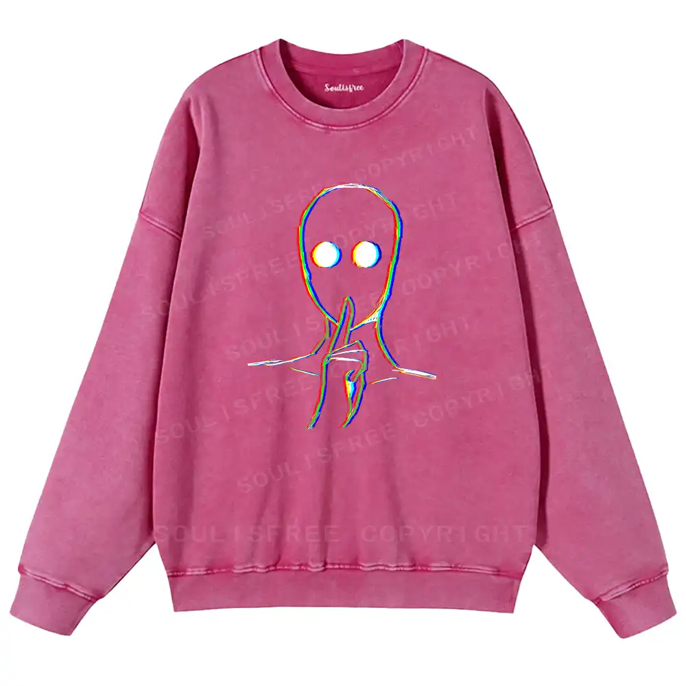 Reminder Of Strangers Washed Sweatshirts