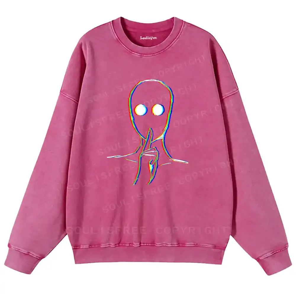 Reminder Of Strangers Washed Sweatshirts