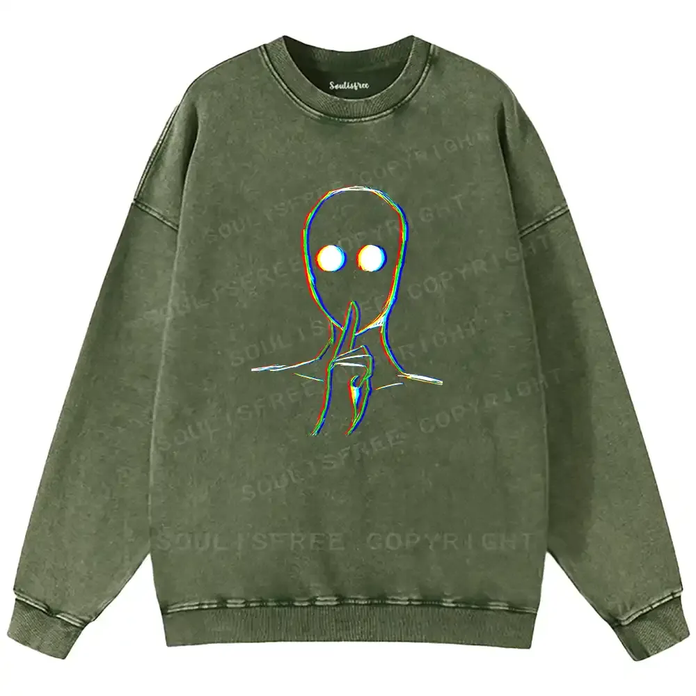 Reminder Of Strangers Washed Sweatshirts