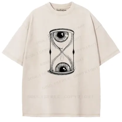 Eye Hourglass Washed T-shirt
