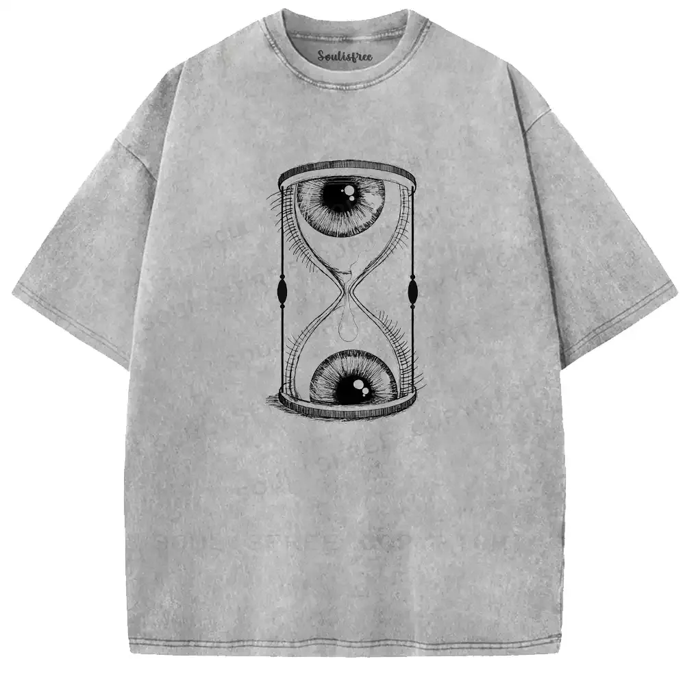 Eye Hourglass Washed T-shirt