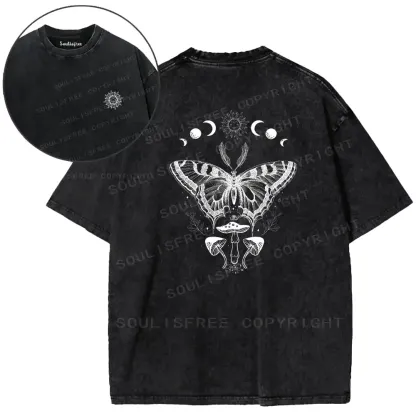 Whispering Butterfly Washed T-shirt