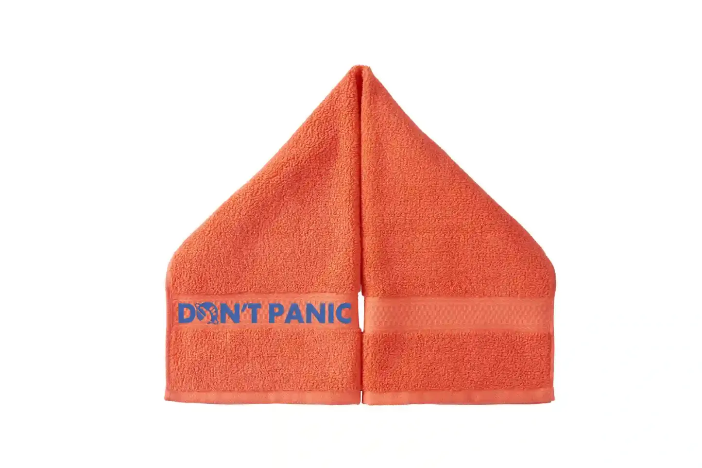 Don't Panic, The Answer Is 42 Embroidered Hand Towel