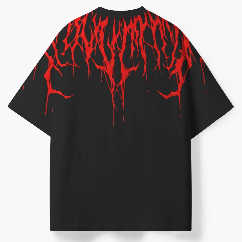 Soulisfree Black Thrash Metal ECO‑PERF Graphic Tee