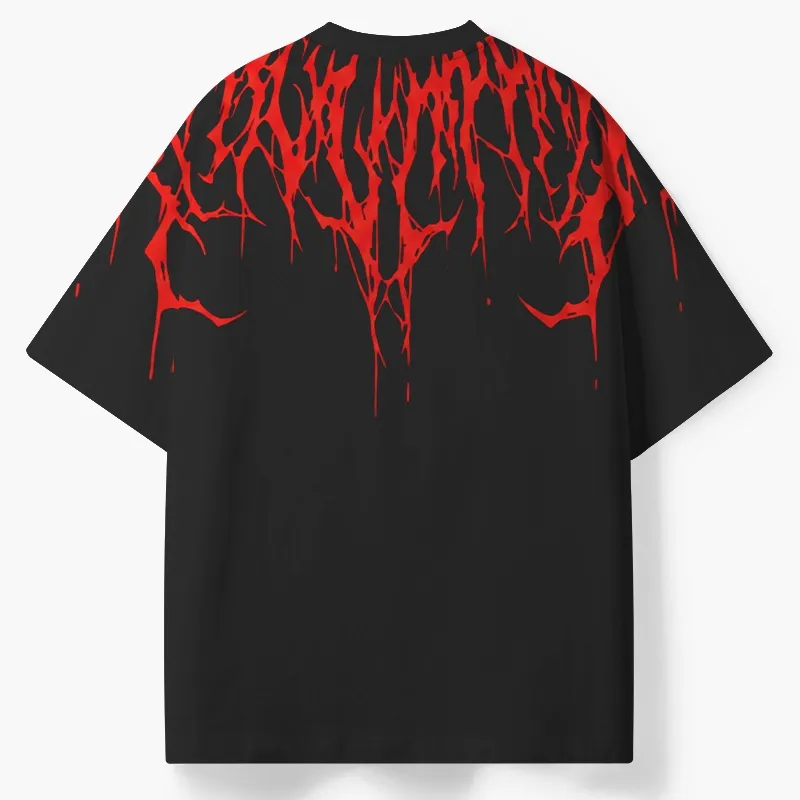 Soulisfree Black Thrash Metal ECO‑PERF Graphic Tee
