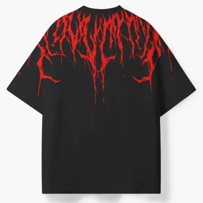 Soulisfree Black Thrash Metal ECO‑PERF Graphic Tee