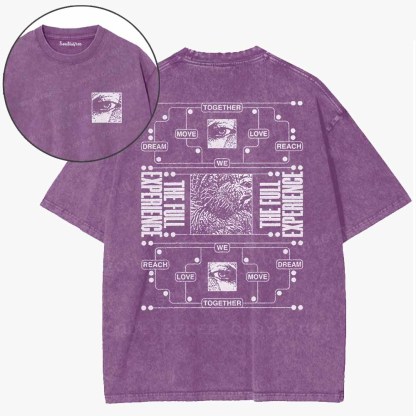 Soulisfree Connected By Experience Washed Tee