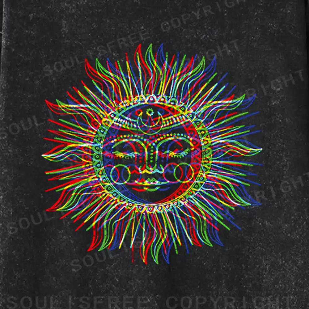 Vibes of the Sun Washed Long Sleeve Shirt