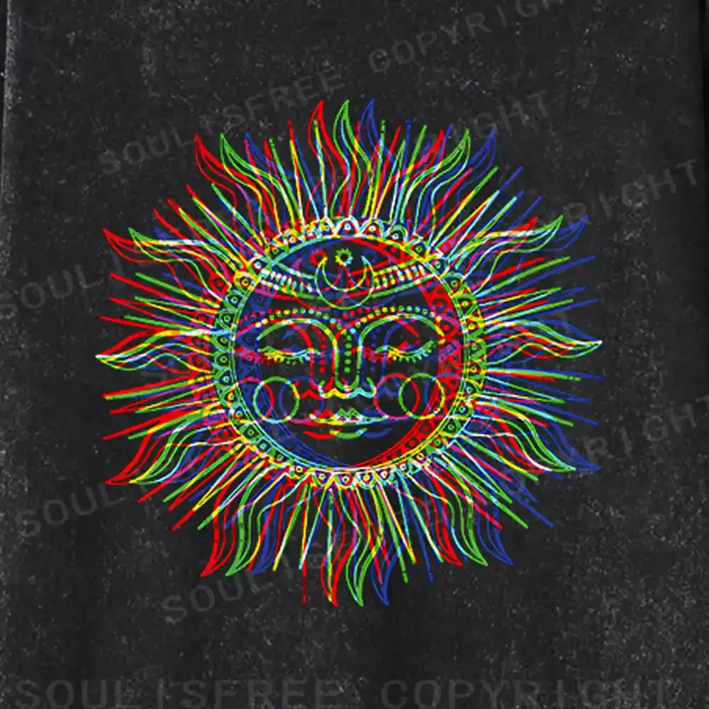 Vibes of the Sun Washed Long Sleeve Shirt