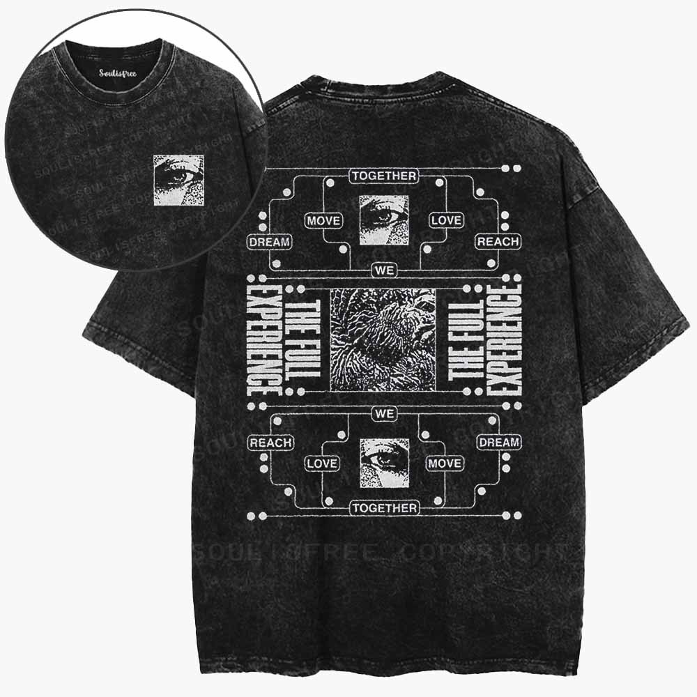 Soulisfree Connected By Experience Washed Tee