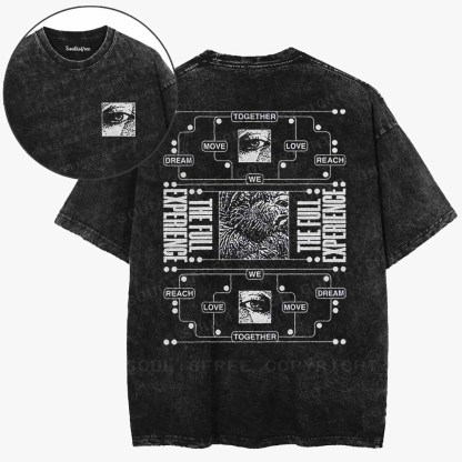 Soulisfree Connected By Experience Washed Tee