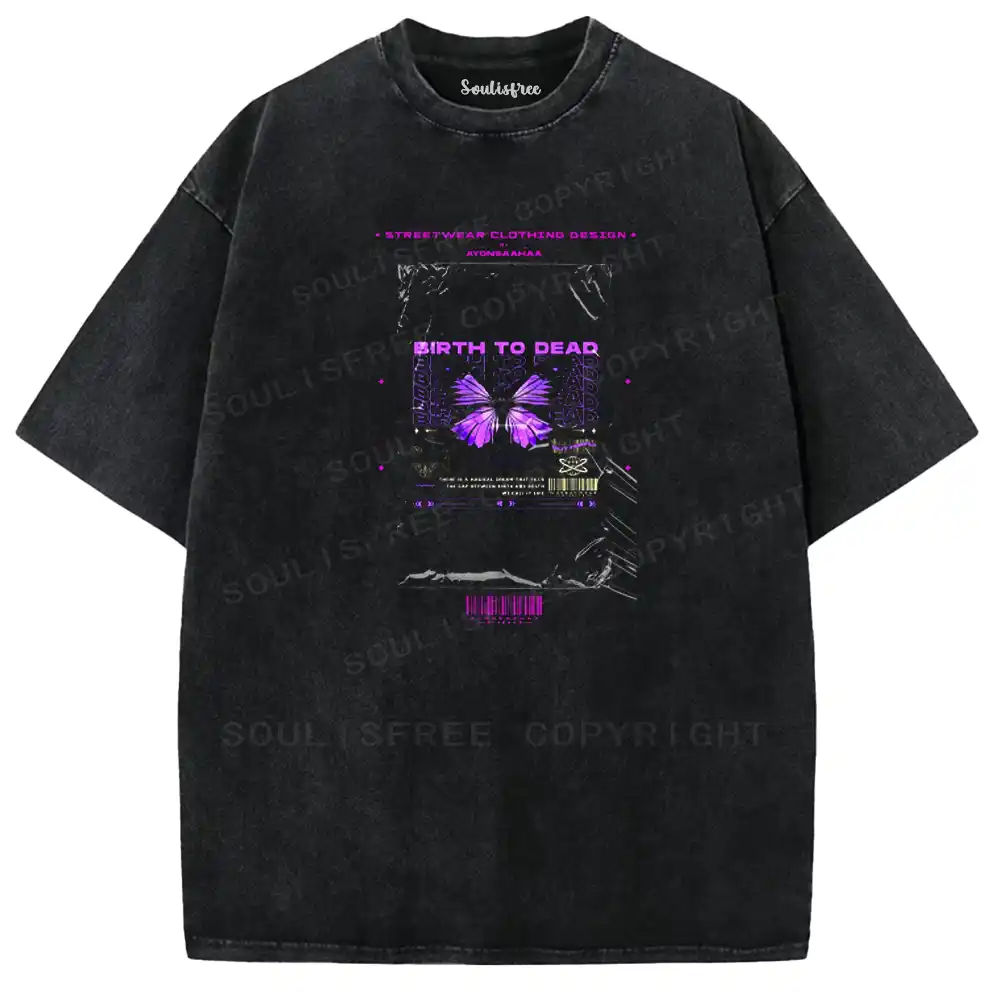 Violet Cycle Washed T-shirt