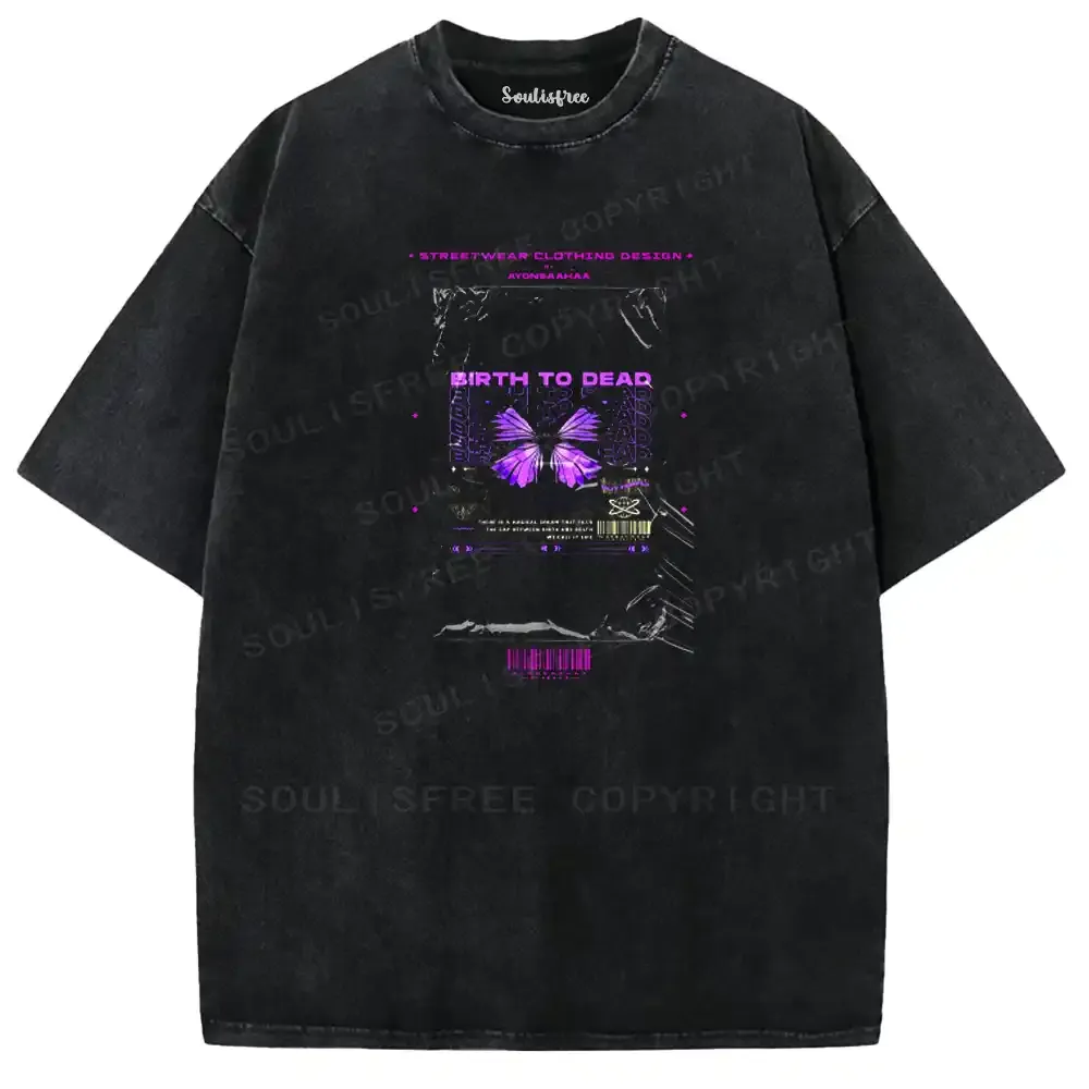 Violet Cycle Washed T-shirt