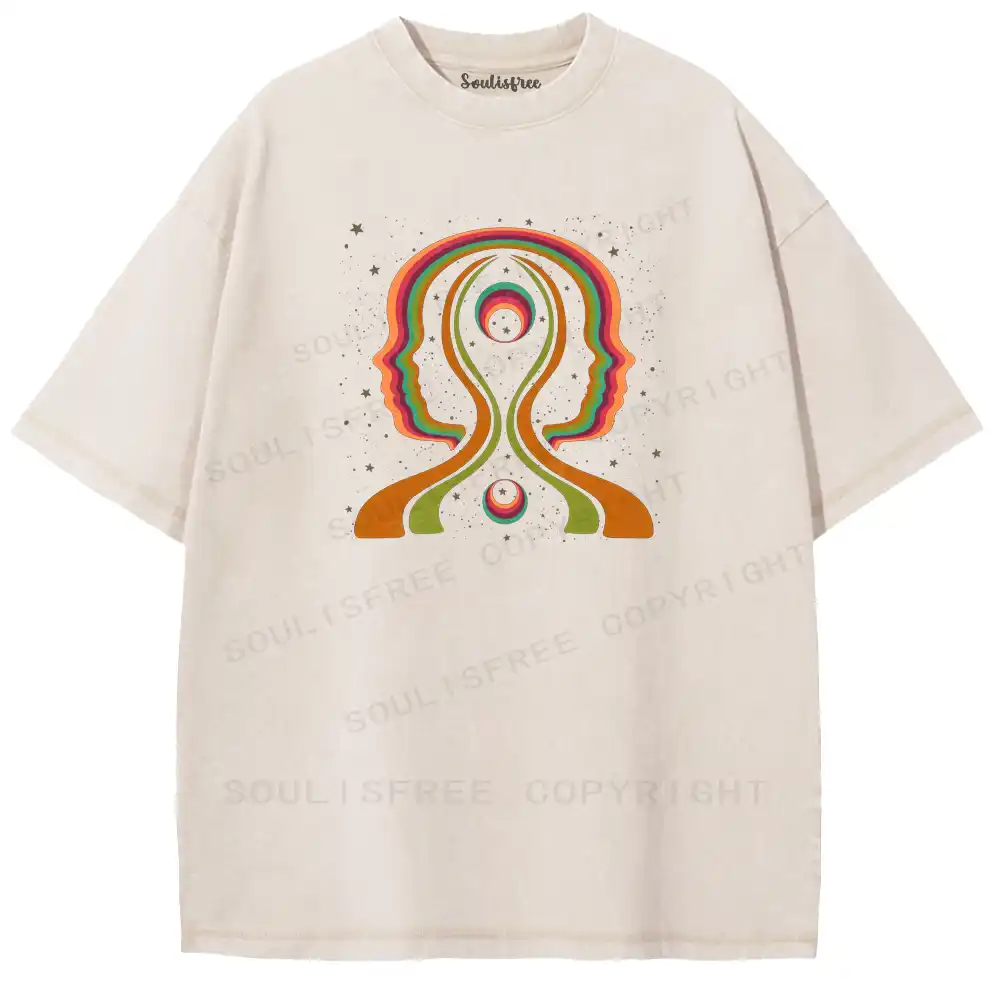 Dual Echoes Washed T-shirt