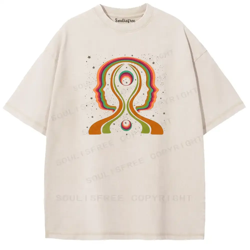 Dual Echoes Washed T-shirt