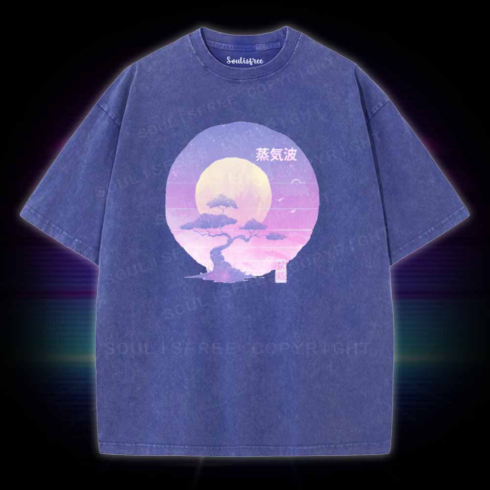 Soulisfree Bonsai Wave Washed Tee