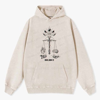 Soulisfree Soul & Mind Celestial Balance Washed Hoodie