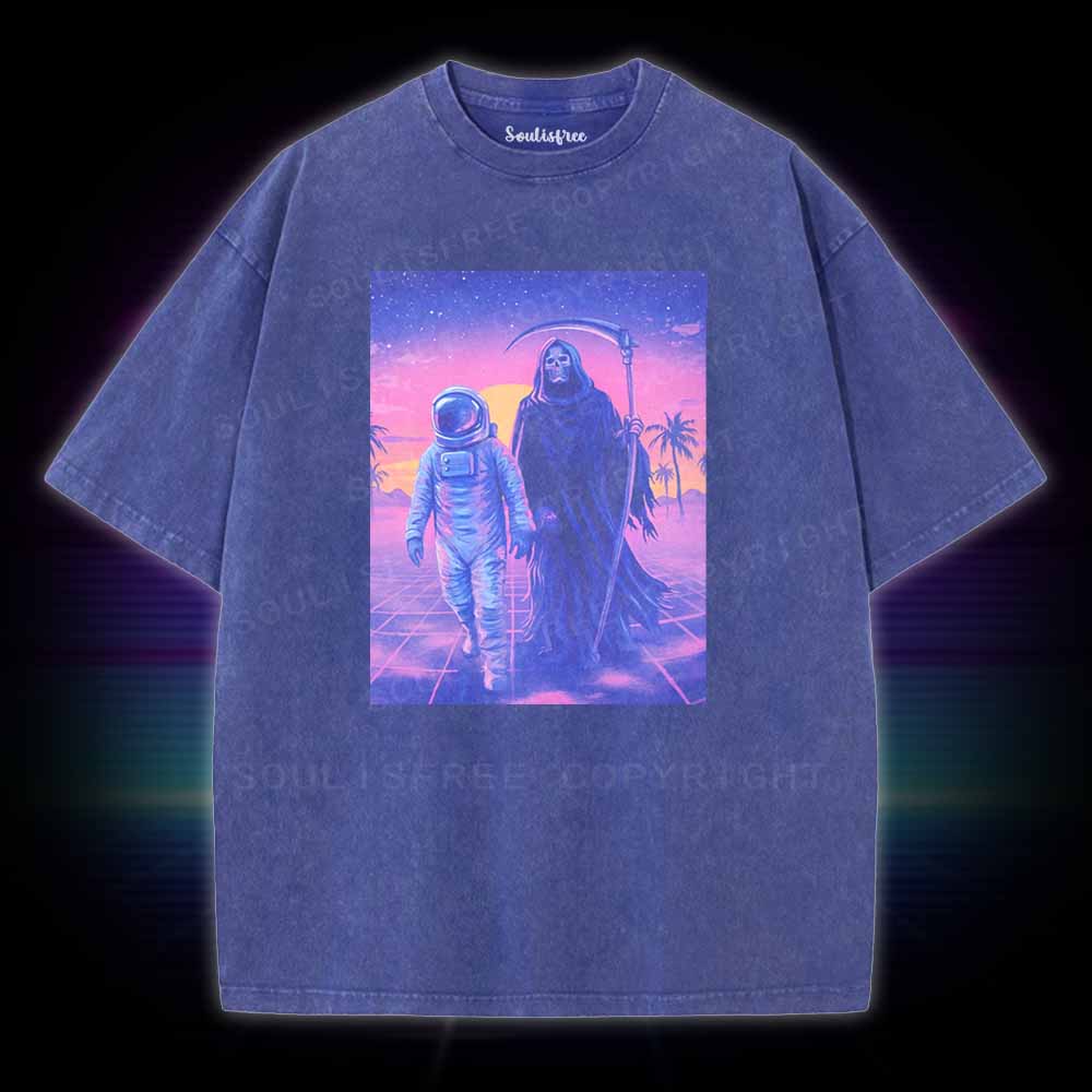 Soulisfree Let's Rock Premium Washed Tee