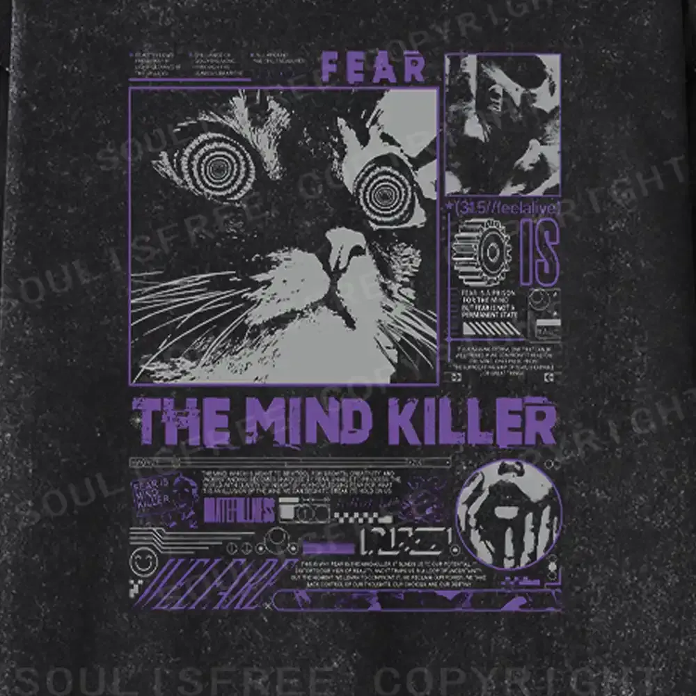 The Mind Killer Washed Long Sleeve Shirt
